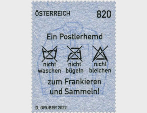 NEW AUSTRIA STAMP PROMOTES CONSERVATION & RECYCLING WITH POSTAL UNIFORMS!!